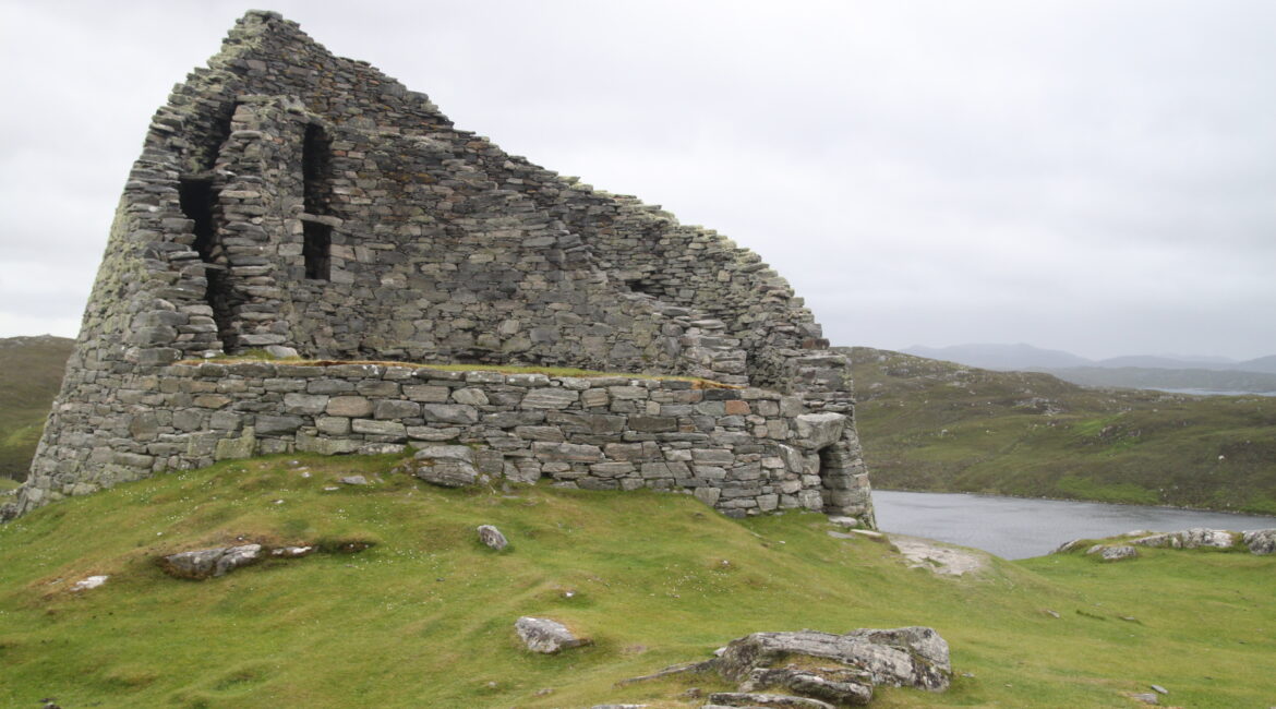 The Construction of a Broch in Scotland: An Ancient Stone Structure